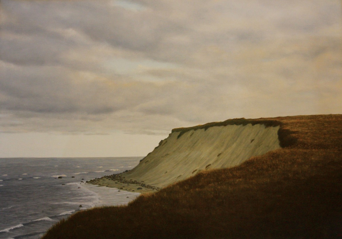 Kib Bramhall, Weather Coming, oil on linen, 30  x 40", 1982