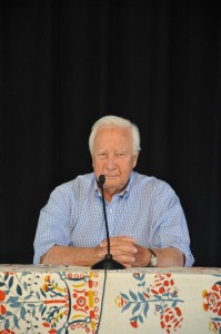 David McCullough was the final speaker of the day